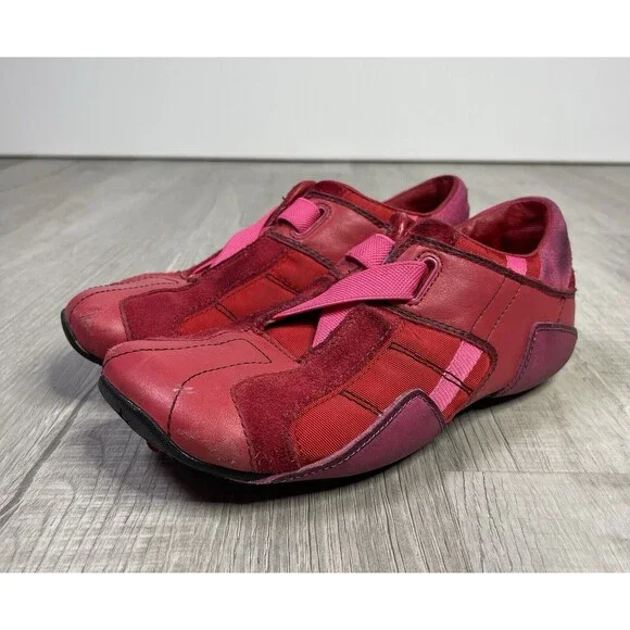 DEADSTOCK DIESEL Suède Shoes RARE Vtg Diesel Archive Pink Suede Trainers Shoes Sneakers